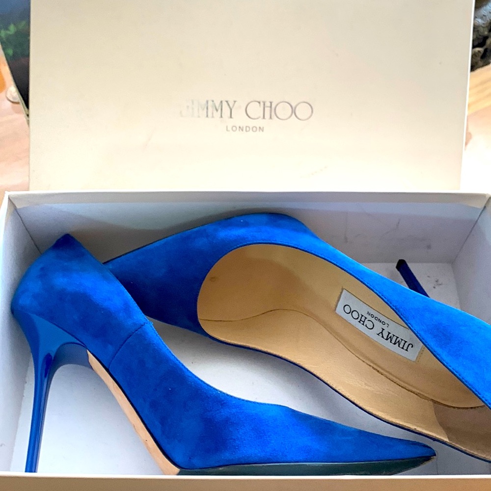 Jimmy Choo Suede Pumps EU39
